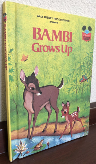1979 Disney Bambi Grows Up Book MTS 49