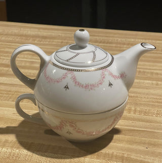 7" Royal Butler Teapot w/ Cup Set--SP RCD