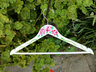 Hand-Painted Rose Hangers