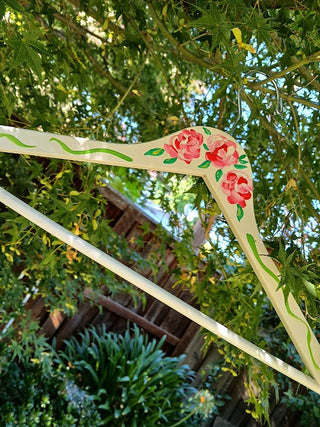 Hand-Painted Rose Hangers