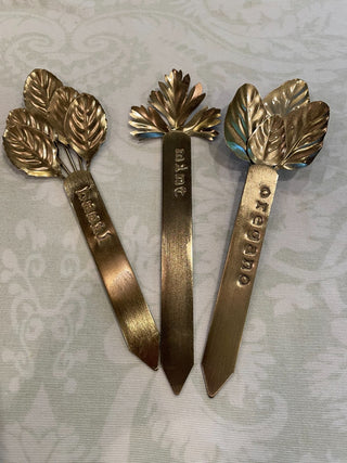 3 Metal Herb Stakes ~MTS|66070
