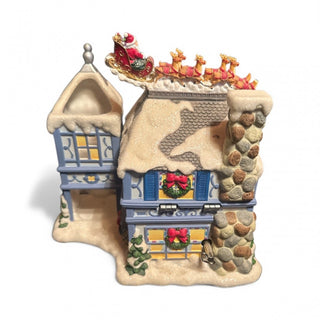 Partylite The Night Before Christmas Musical Tea Light House with music #62 VV MTS|138946