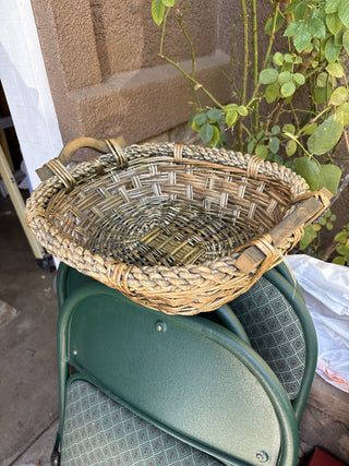 Large Oval Boho Basket -KL RCD