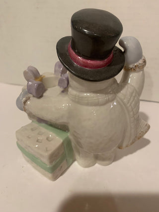 Lenox Snowman candle holder MTS|133963