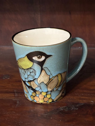 Teal Bird Coffee Mug NM MTS