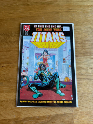Comic Book: New Teen Titans Issue 19