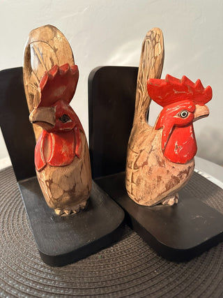 Chicken Wood Bookends MTS