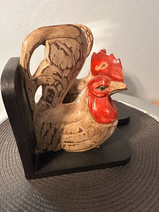 Chicken Wood Bookends MTS