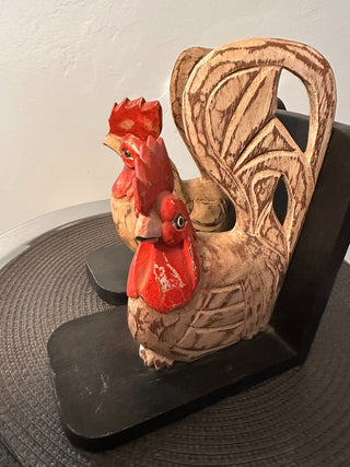 Chicken Wood Bookends MTS