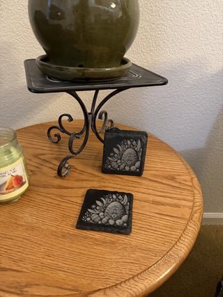 Easter Egg Engraved Slate Coasters RCD
