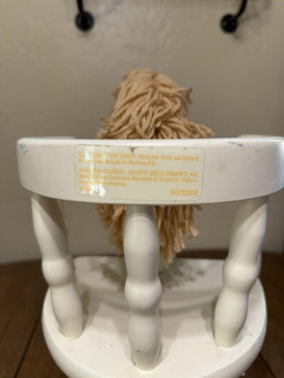 Vintage 1986 Coleco Cabbage Patch Kids Wooden Rocking Horse
