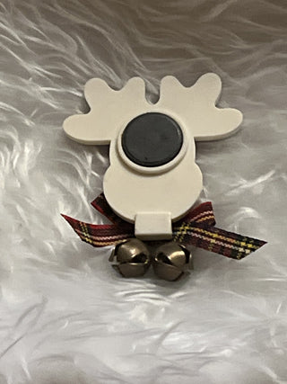 Vtg Avon “Bell Buddy” Reindeer Christmas Magnet RSV|128484