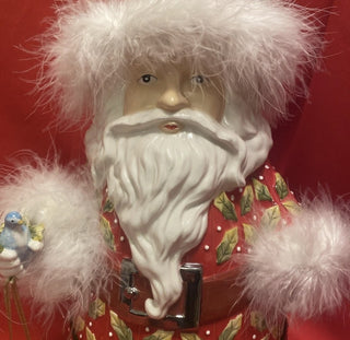 Department 56 Santa Cookie Jar (Retired) #62 VV MTS|126222