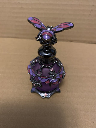 Pink Purple bee 0.5 oz perfume bottle w/wand RSV|80854