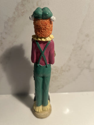 Tall Vintage Clown Collectible Knick Knack Figure