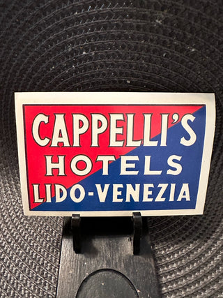 Travel Cappelli’s Hotels, Italy MTS