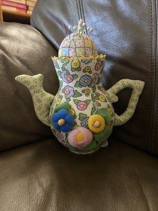 Mary Engelbreit teapot pincushion