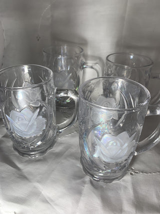 Vintage Mikasa Rose Pearl Mug RSV|65680