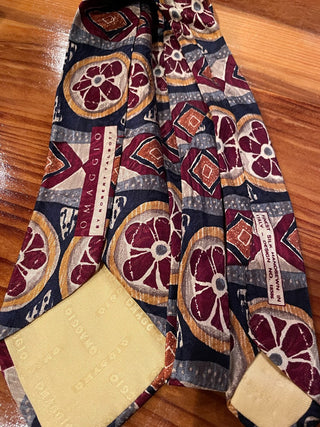 VNTG Omaggio Floral 100% Silk Tie-MTS|113752