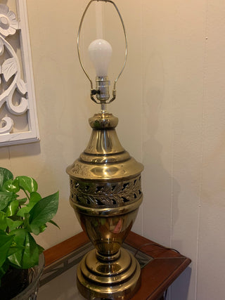 Vntg Stiffel brass lamp|134381