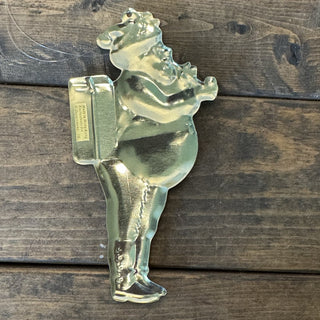 Dept. 56 Pressed Tin Santa Ornament MTS|125248