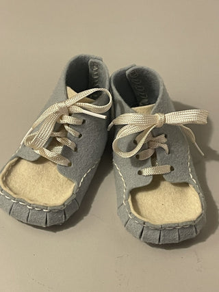 50's Vtg Felt Baby Shoe Pair--SP RCD