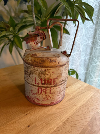 Vintage Lube Oil Can