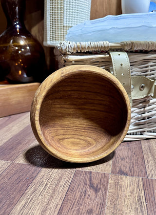 Small Teak Bowl (LZD - RSV)|91987