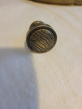 1-5/16" Metal Cabinet Knob Antique Brass Finish - each RCD|159034