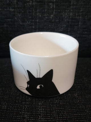 Black cat plant pot 1 RCD|87083