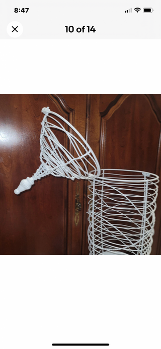 Metal Wire Apothecary Jar 24'-RSV