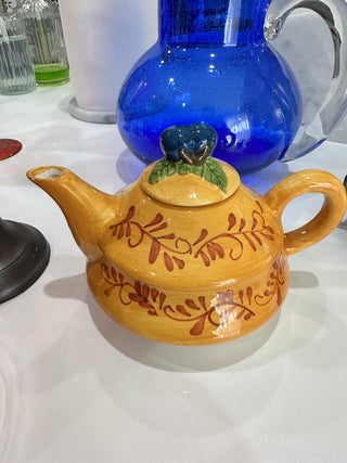 Hand Painted Ceramic Teapot MTS