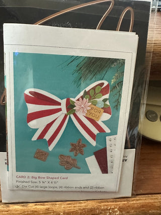 Spellbinders Metal Die - "Big Bow die set for card, instructions included RCD|103743