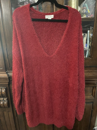 Deep Red Super Soft Sweater 3XL RCD