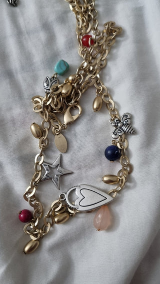 Chico's Long Necklace w/Charms