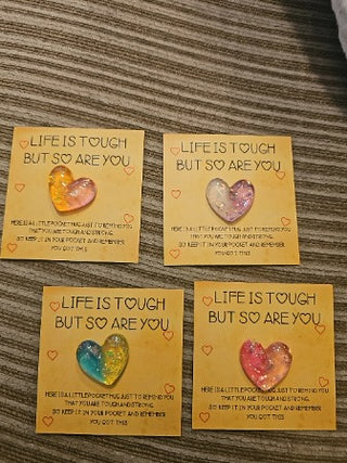 Life is Tough Card w/ Heart