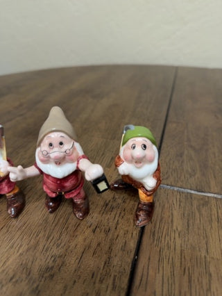 Porcelain Snow White + 7 Dwarves