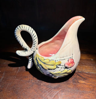 1955 Hull pink w/floral creamer/pitcher NM MTS|65653