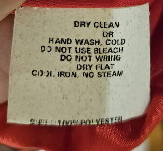 Red Strapless Dress, sz 13/14, RSV|121672