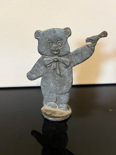 #2911 Pewter Teddy Bear