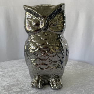 silver owl statue RSV