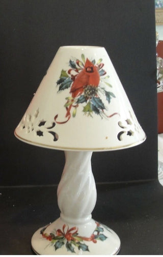 Lenox Winter's Greeting Candle Lamp 10" #62 VV MTS|130870