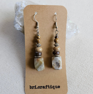bri.craftique - Browstone Dangle Earrings (BRI) - MTS|133809