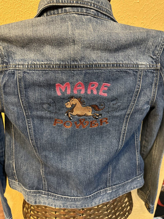Embroidered jacket. Size 14 Mare Power. #SM.