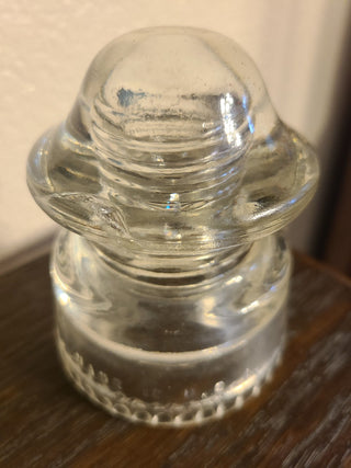Hemingray - 20, USA Clear Glass Insulator, RCD|76946