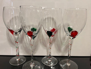 #1353 Celebration Balloon Wine 4-Set