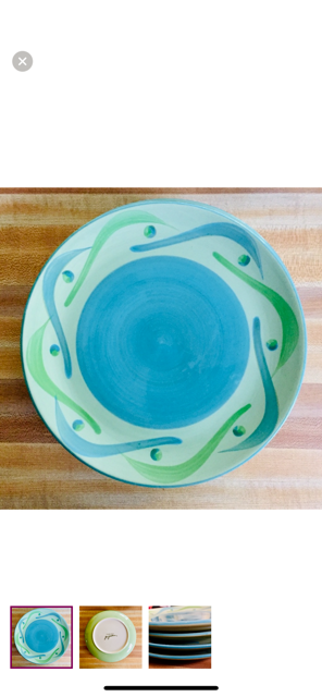 Gail Pittman salad plate|80529