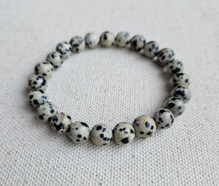 bri.craftique - Dalmatian Jasper Beaded Bracelet (BRI) - MTS|114252