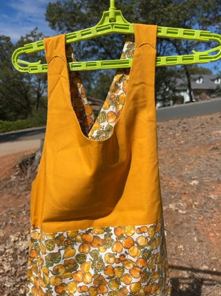 JP VINTAGE FALL APPLE HARVEST OPEN BACK APRON