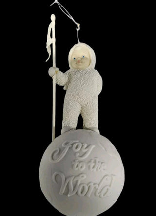 Snowbabies "Joy to the world" Bisque Ornament Retired original box #62 VV MTS|95122